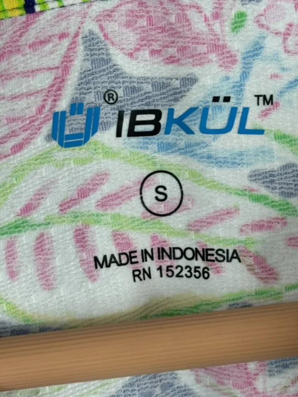 IBKUL Polo Dress S UPF 50+ Sun Protection Short Sleeve Tennis Pickleball Floral